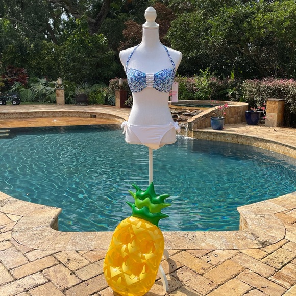 NWT! Lilly Pulitzer Sandy Lattice Bandeau - Picture 2 of 7